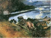 Walchensee bei Mondschein Lovis Corinth